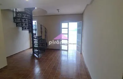 Apartamento cobertura para locação, martim de sá, caraguatatuba, sp