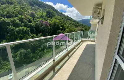 Apartamento duplex para alugar, 154 m² por r$ 5.200,02/mês - cidade jardim - caraguatatuba/sp