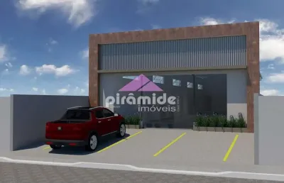 Galpão para alugar, 300 m² por r$ 15.000,00/mês - pontal de santa marina - caraguatatuba/sp