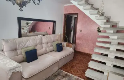 Sobrado à venda no bairro parque das nações em santo andré/sp