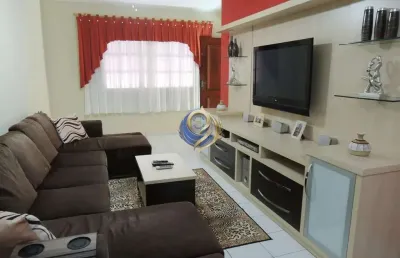 Casa sobrado 257m2 de área construída - vila cecilia maria - santo andré. sp.