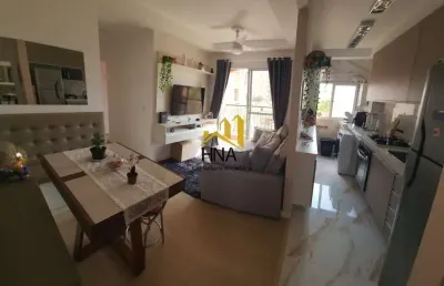 Apartamento com 2 quartos à venda na vila nambi, jundiaí , 50 m2 por r$ 385.000