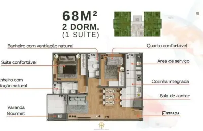 Unidade - 67,77m² - 2 dorm/1suíte, praia do perequê-açu, ubatuba-sp