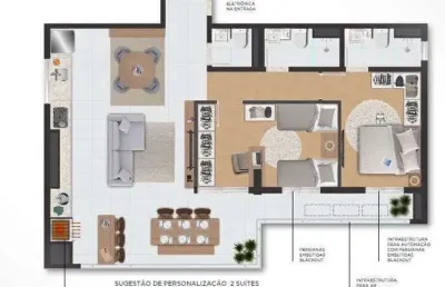 Unidade 1º andar - apto 2dorm/1suíte - 85,58m² - massaguaçu - caraguatatuba-sp