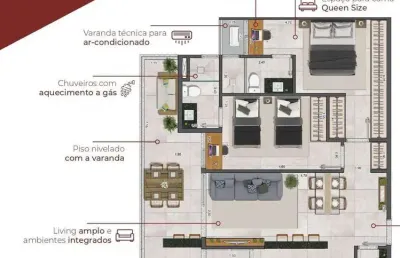 Apartamento com 2 quartos à venda em Itaguá, Ubatuba 