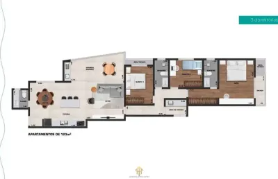 Apartamento com 3 quartos à venda no Centro, Ubatuba 