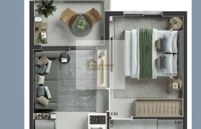 Apartamento com 1 quarto à venda na rua casa do ator, 544, vila olímpia, são paulo, 27 m2 por r$ 440.000