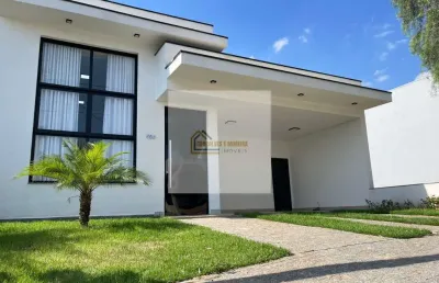 Casa em condomínio fechado com 3 quartos à venda na rua reino unido, 1990, jardim golden park residence, hortolândia, 250 m2 por r$ 1.090.000