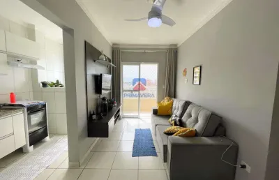 Apartamento com 1 quarto, caiçara, praia grande - r$ 325 mil, cod: 70833047
