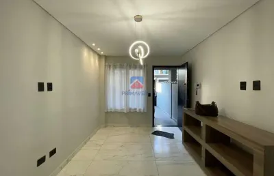 Sobrado com 2 dorms, caiçara, praia grande - r$ 600 mil