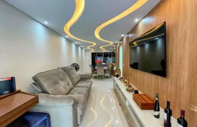 Apartamento com 2 quartos, caiçara, praia grande, cod: 70834518