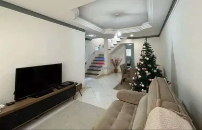Sobrado com 3 dorms, caiçara, praia grande - r$ 689 mil, cod: 70835726