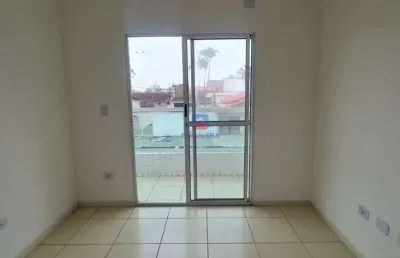 Casa de condomínio com 2 quartos, solemar, praia grande - r$ 279 mil, cod: 70836097