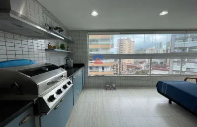 Apartamento com 3 quartos, caiçara, praia grande - r$ 750 mil, cod: 70836564