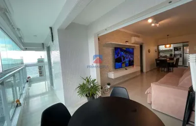 Apto com vista mar e 2 dorms sendo 1 suíte para venda, caiçara.