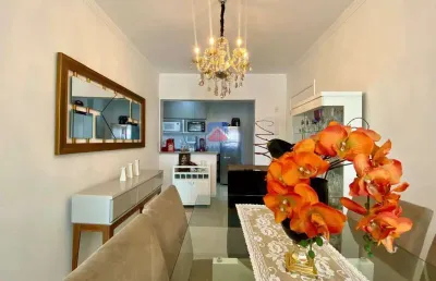 Apartamento com vista mar e 2 quartos para venda, caiçara.