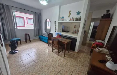 Apartamento com 1 quarto, caiçara, praia grande - r$ 266 mil, cod: 70837120