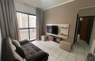 Apartamento com 1 quarto, caiçara, praia grande - r$ 270 mil, cod: 70837118