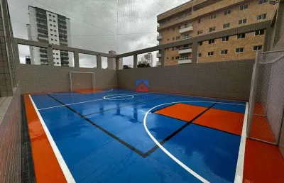 Apartamento com 2 quartos, aviação, praia grande - r$ 415 mil, cod: 70837235