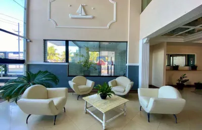 Apartamento frente mar | 2 quartos | para locação, caiçara.