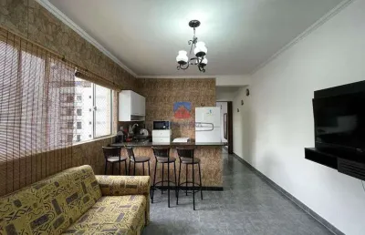 Apartamento com 2 quartos, caiçara, praia grande - r$ 260 mil, cod: 70833533