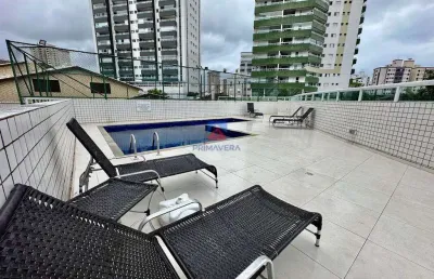 Apartamento com 2 quartos, guilhermina, praia grande - r$ 365 mil, cod: 70837465