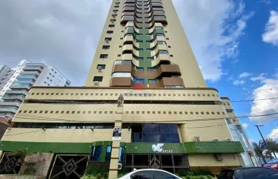Apartamento frente mar com 3 quartos para venda, guilhermina.
