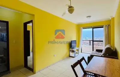 Apartamento com 1 quarto, caiçara, praia grande - r$ 315 mil, cod: 70837449