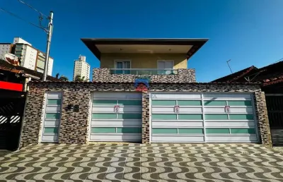 Casa de condomínio com 2 quartos, balneário maracanã, praia grande - r$ 340 mil, cod: 70837514