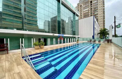 Apartamento para locação no centro do caiçara com vista mar
