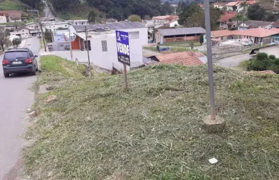 Terreno com 412,27m² no bairro schramm em são bento do sul-sc