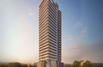Apartamento decorado com 1 suíte e 2 demi-suítes no centro de balneário piçarras-sc