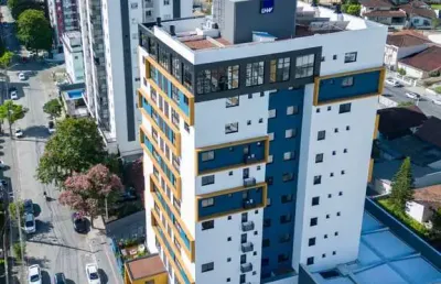 Apartamento stúdio mobilaido e decorado no anita garibaldi em joinville-sc
