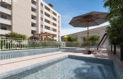 Apartamento com 2 dormitórios em home club completo no espinheiros em joinville-sc