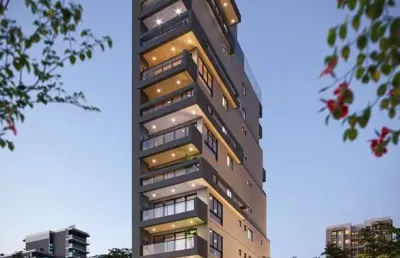 Apartamento com 148m² 3 suítes a 250m da praia central de balneário piçarras-sc