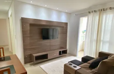 Apartamento mobiliado com 2 suítes, 2 vagas de garagem no santo antônio