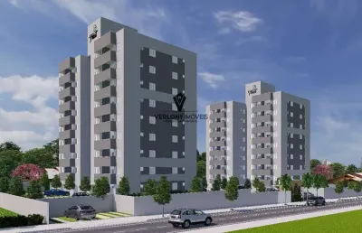Apartamento com 2 quartos à venda no Mansour, Uberlândia 
