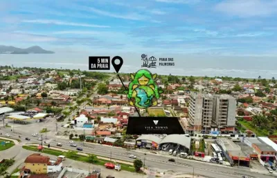 Apartamento à venda, com três dormitórios, praia das palmeiras, caraguatatuba, sp