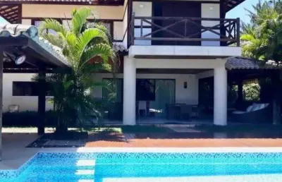 Casa em condomínio fechado com 4 quartos para alugar na Rua Do Angú, 100, Praia do Forte, Mata de São João