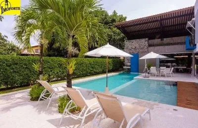 Casa em condomínio fechado com 5 quartos à venda na Rua Do Acarajé, 100, Praia do Forte, Mata de São João