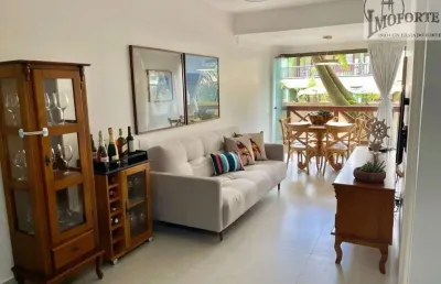 Charmoso quarto e sala na vila, condomínio frente mar !