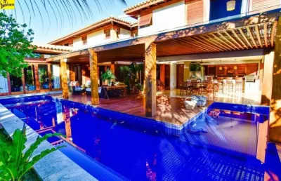 Linda casa no condomínio das piscinas naturais - acácias