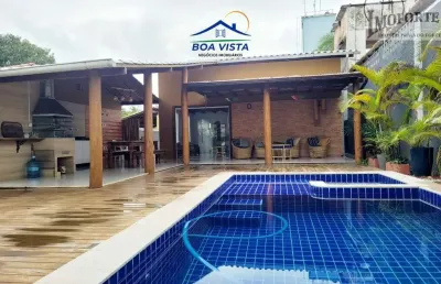 Casa na praia da espera - casa 4 suítes, com piscina e churrasqueira