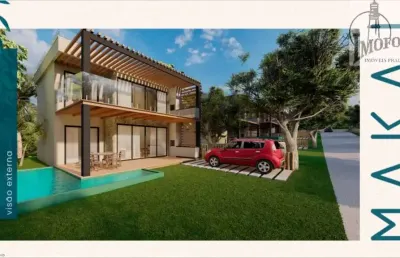 Casa em condomínio fechado com 2 quartos à venda na Via Tronco A, 100, Açu da Torre, Mata de São João