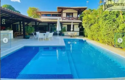 Casa em condomínio fechado com 5 quartos para alugar na Avenida Do Farol, 100, Praia do Forte, Mata de São João
