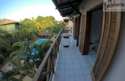 Amplo apartamento com 2 quartos na vila de praia do forte !