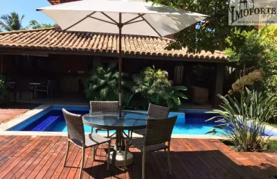 Casa 4 suítes locação anual no cond. porto das baleias