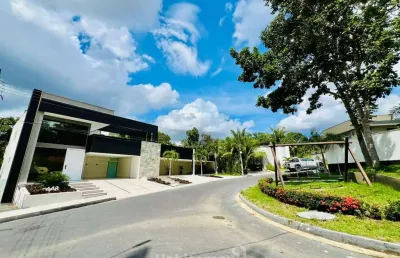Mansão triplex mobiliada no reserva do parque – luxo e exclusividade na ponta negra!