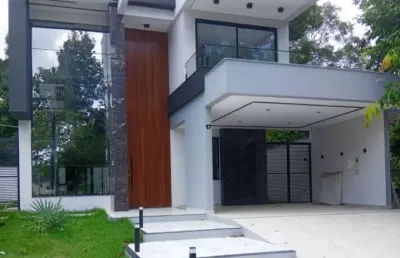 Casa duplex espetacular 4 suites a venda - condominio alphaville 4 - ponta negra