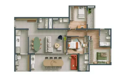 Apartamento com 4 quartos à venda na Rua Doutor Diogo de Faria, 155, Vila Clementino, São Paulo